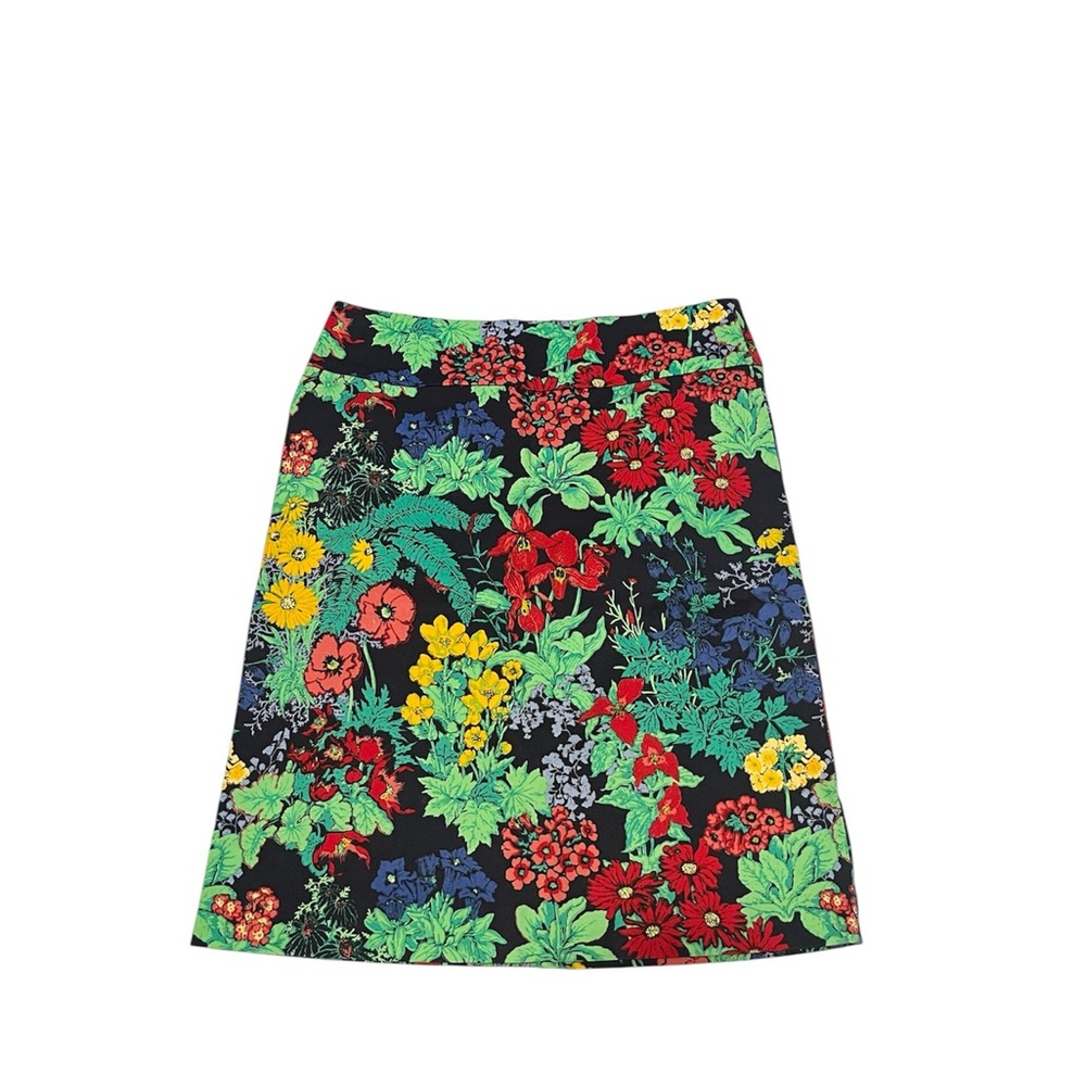 Talbots Vibrant Floral Mini Skirt - Multicolor